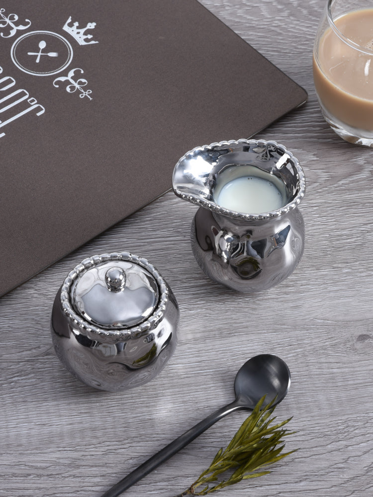 Small Creamer & Sugar Set