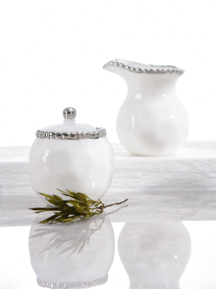 Small Creamer & Sugar Set