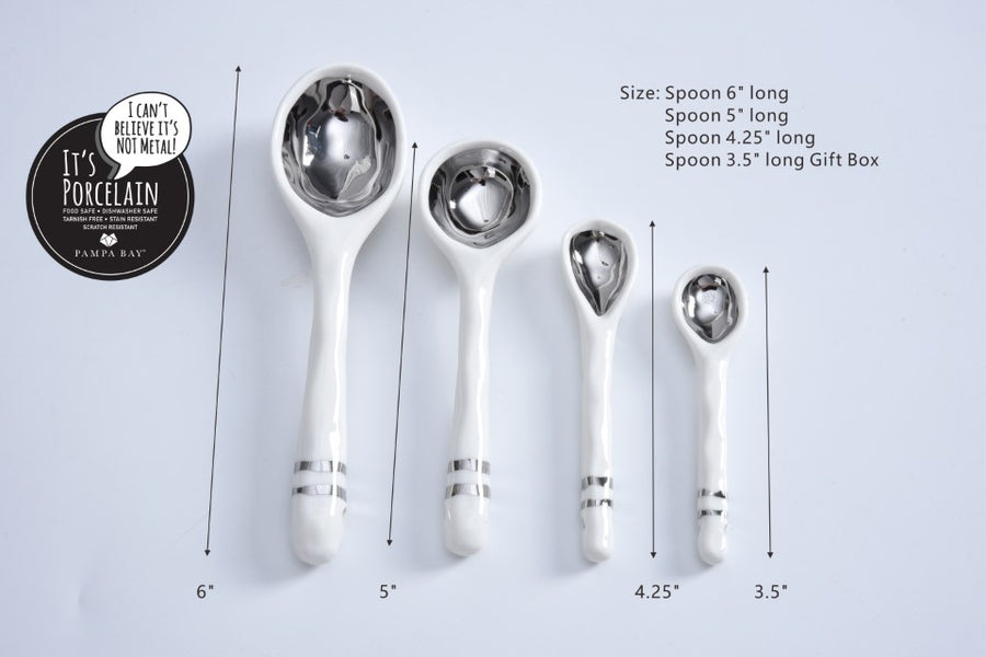 Set of Porcelain Spoons