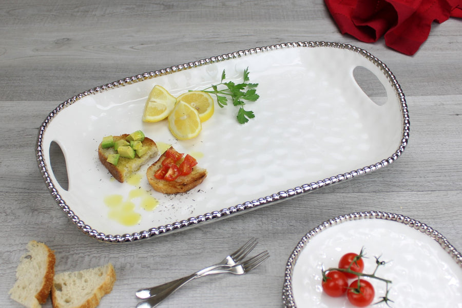 Rectangular Tray with Handles