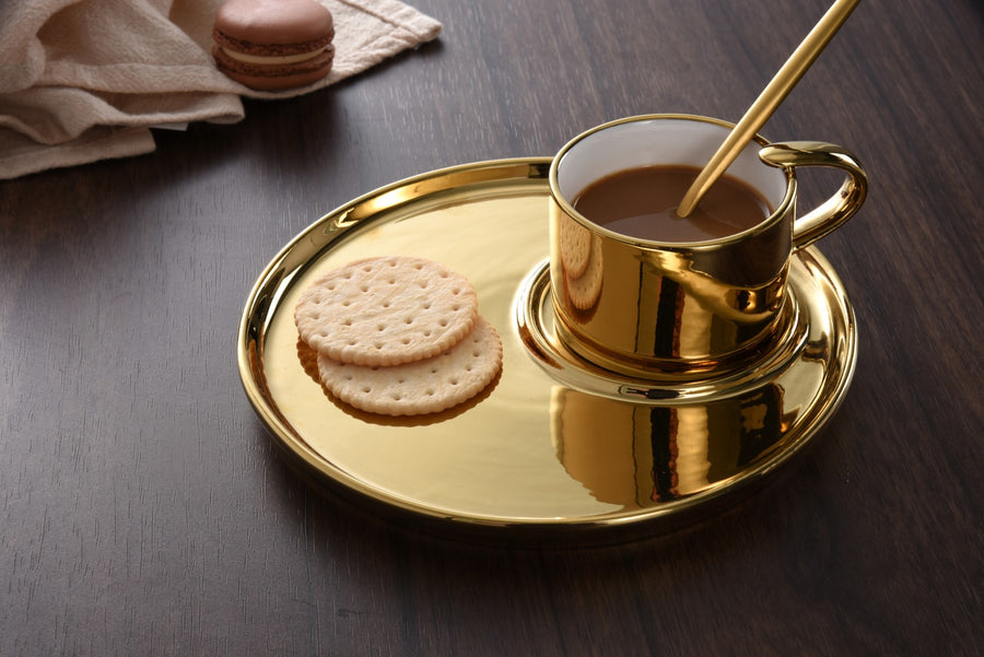 Espresso Cup and Plate