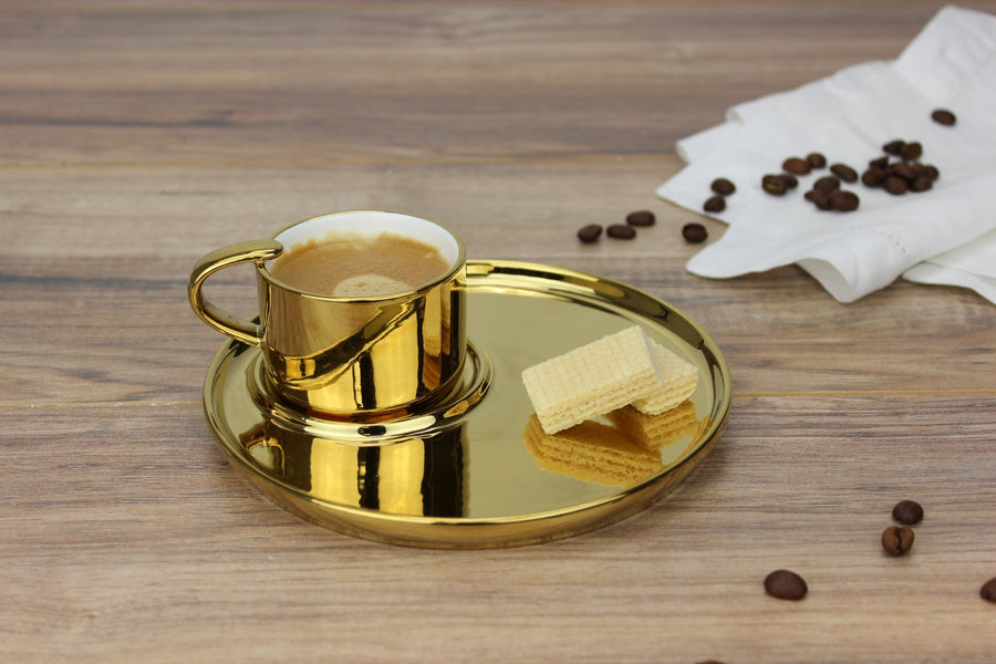 Espresso Cup and Plate