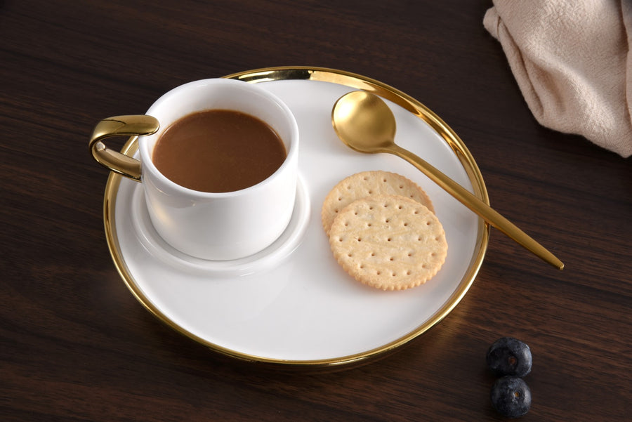 Espresso Cup and Plate