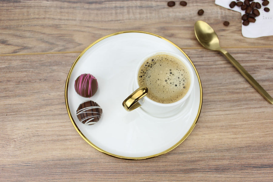 Espresso Cup and Plate