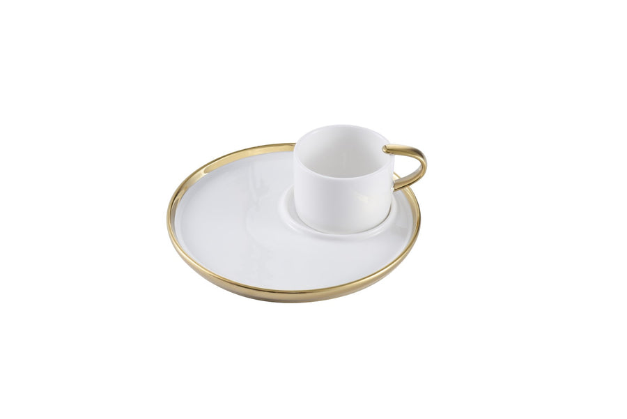 Espresso Cup and Plate