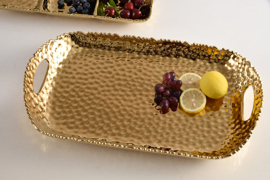 Rectangular Tray with Handles