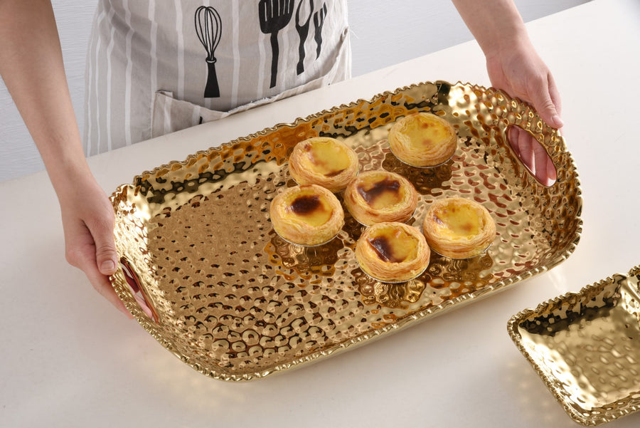 Rectangular Tray with Handles