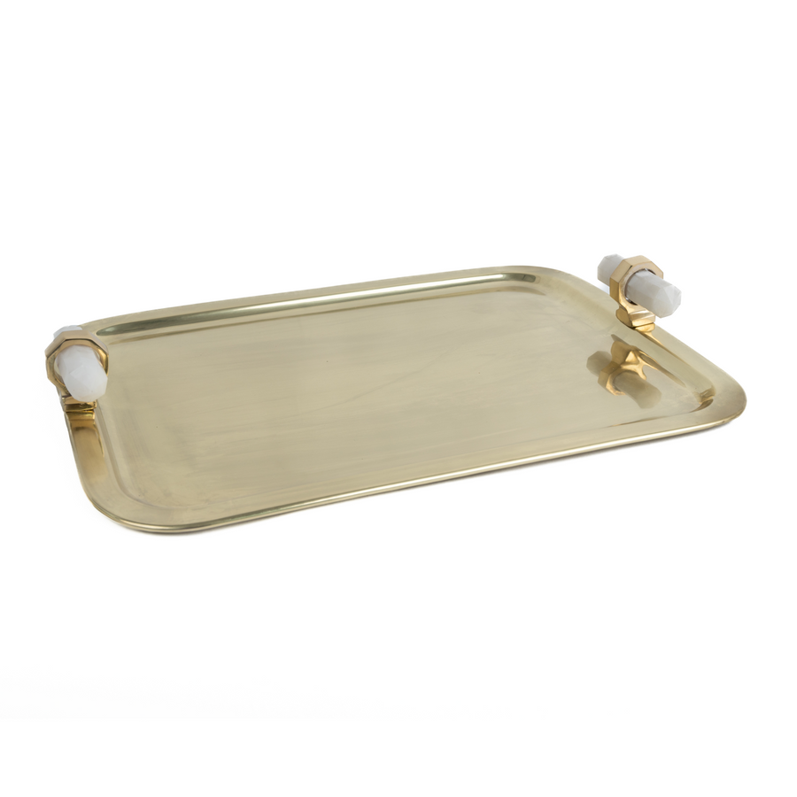 White Quartz Tray