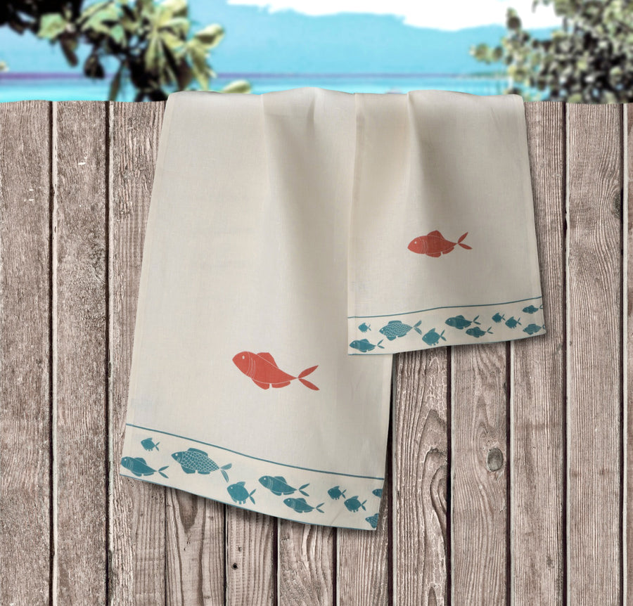 Koi Guest Towel