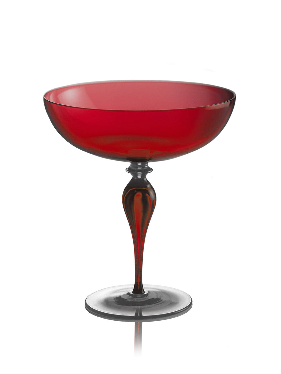 Le Coppe Charme Small Bowl Red