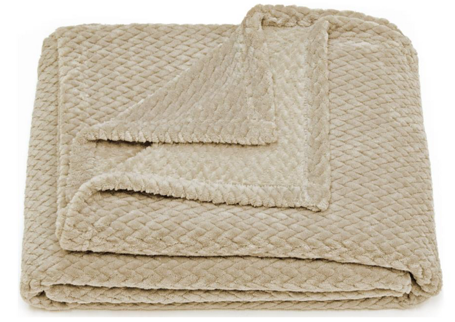 Luxury Blanket Beige 130x170