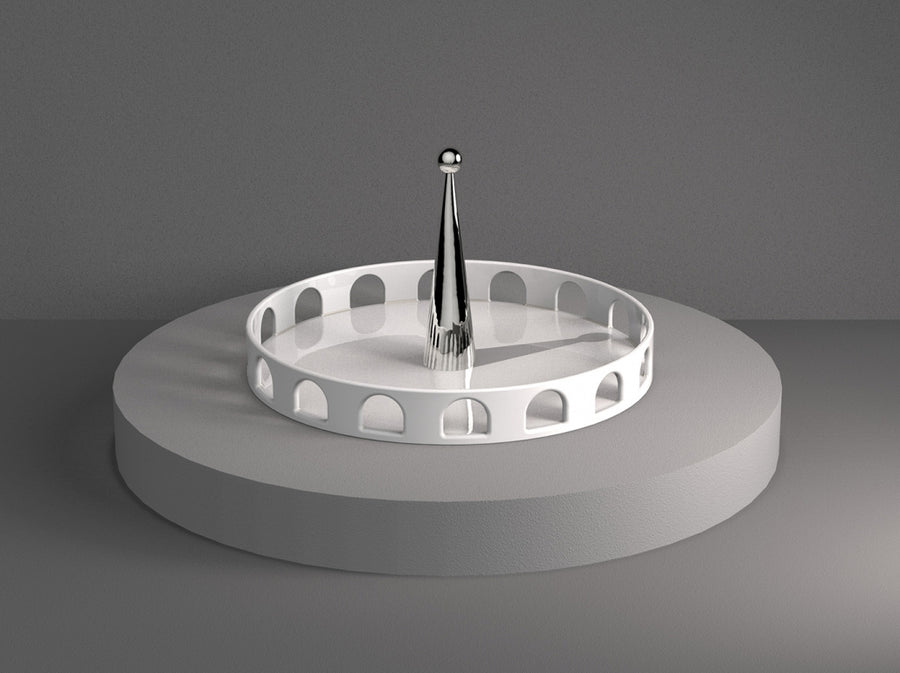 Meridiane 06:45 Round Tray