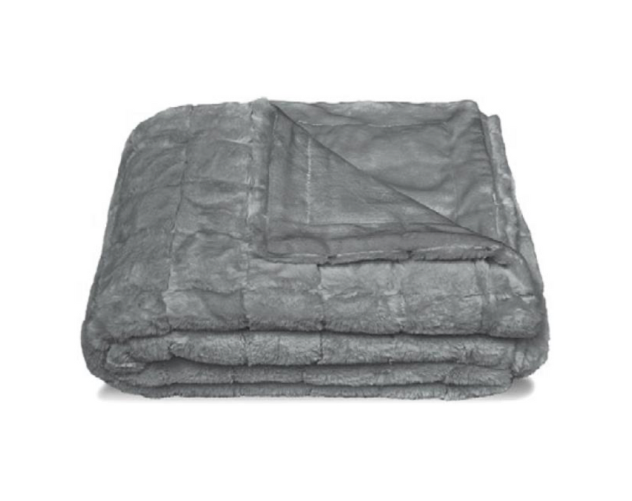 Luxury Blanket Grey 150x200