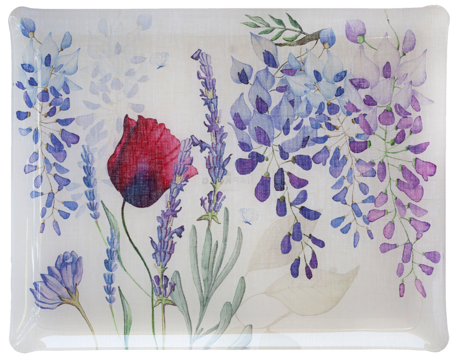 Provenza Acrylic and Linen Tray