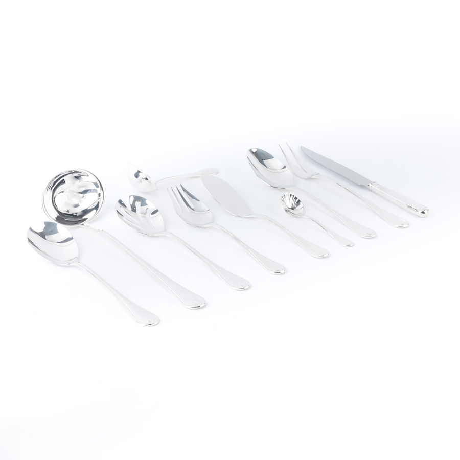 Pearl 130-piece Silver Cutlery Set