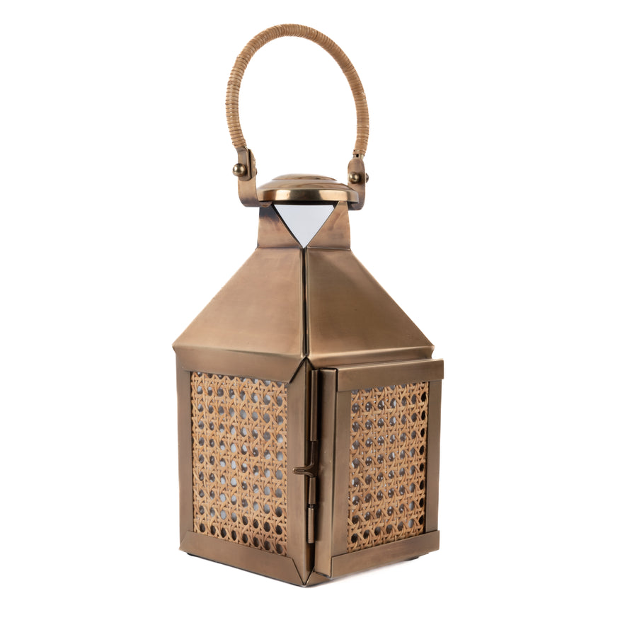 Club Value Lantern Burnished Brass