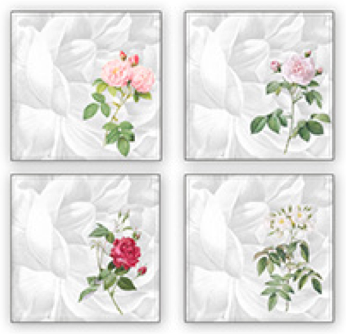 Roses Napkins Set of 4