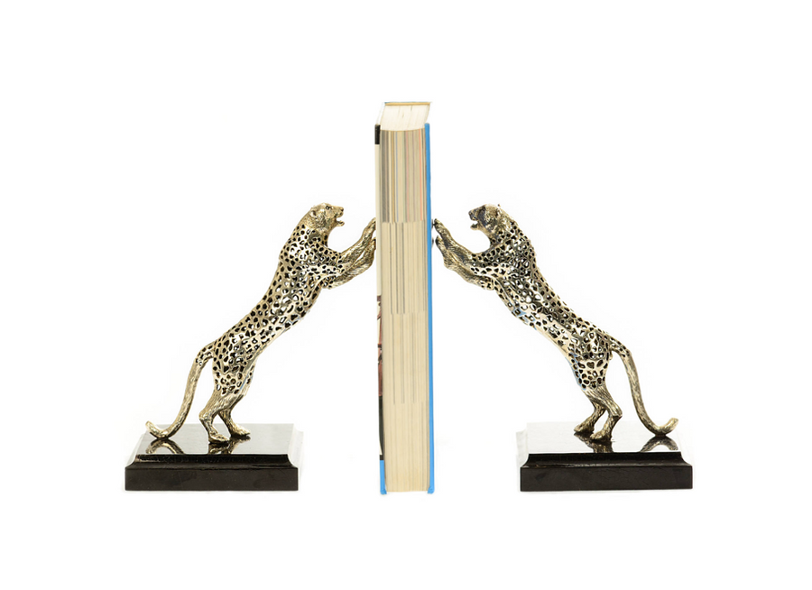 Leopard Bookends