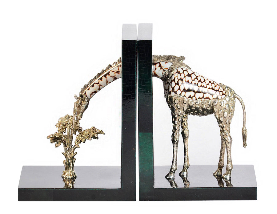 Giraffe Bookends