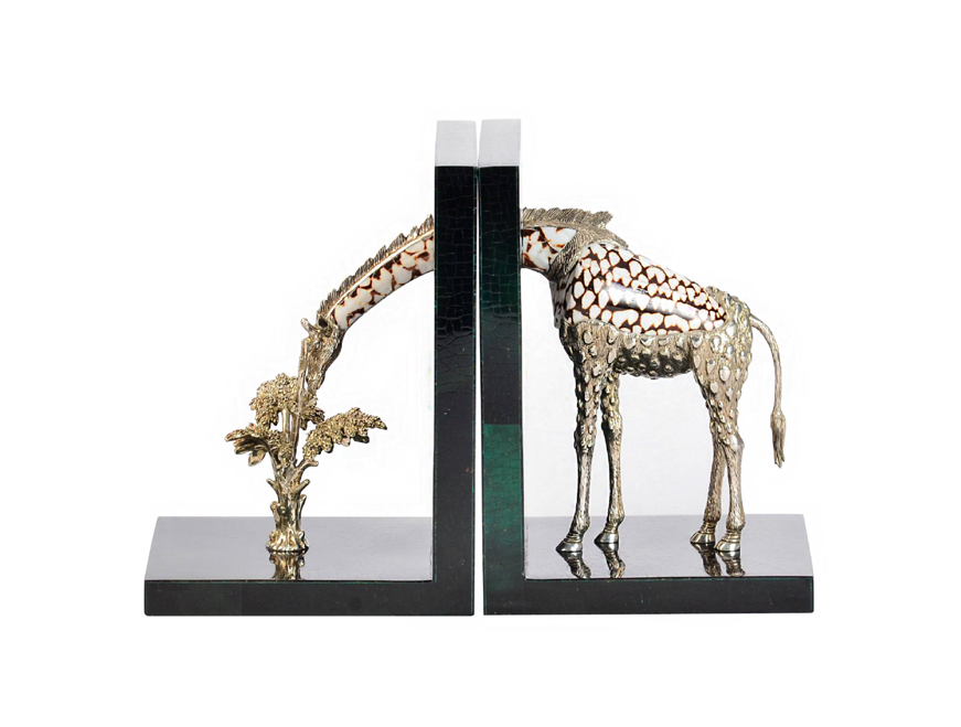 Giraffe Bookends