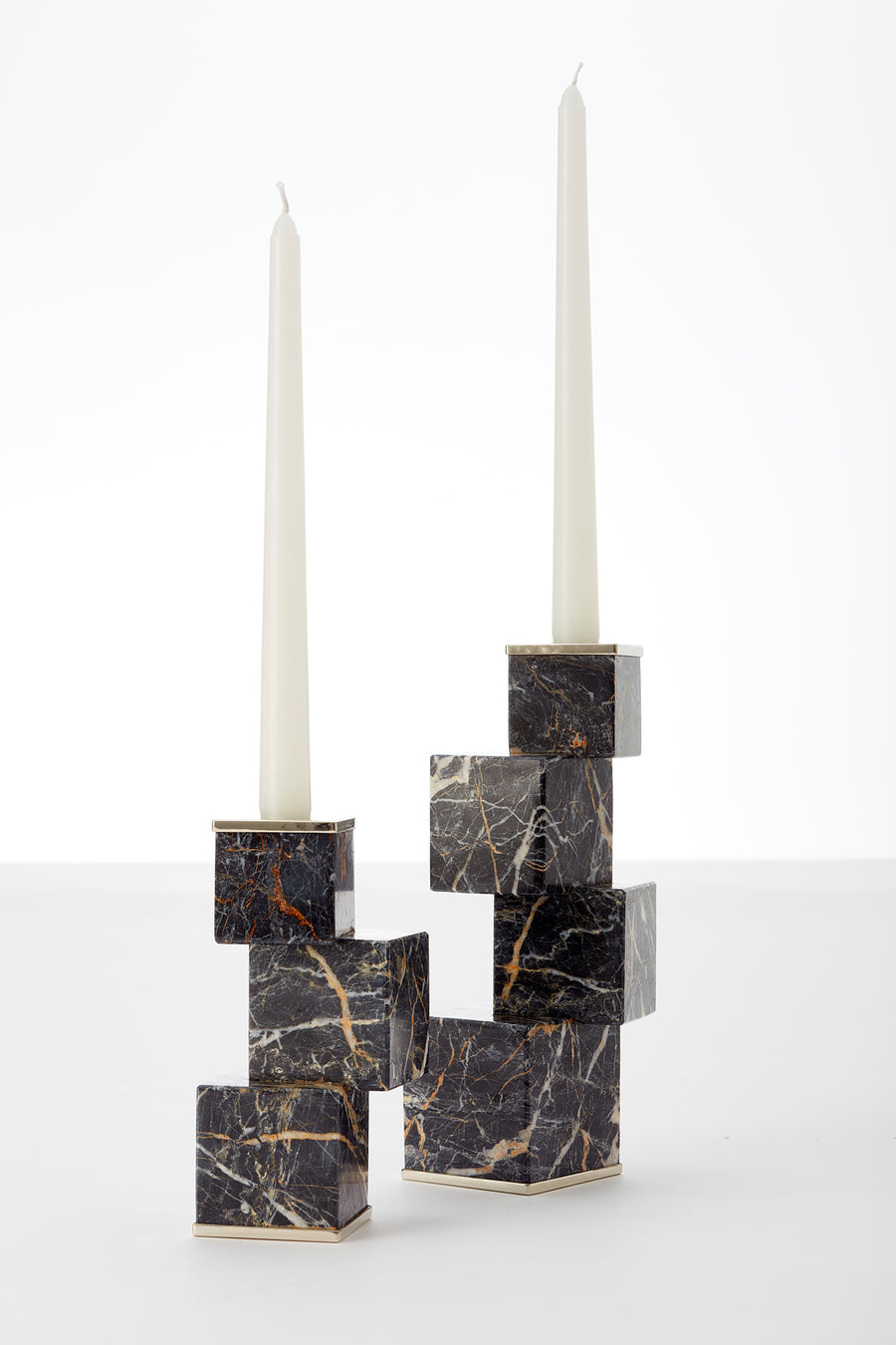 VERTIGO Onyx Candleholder