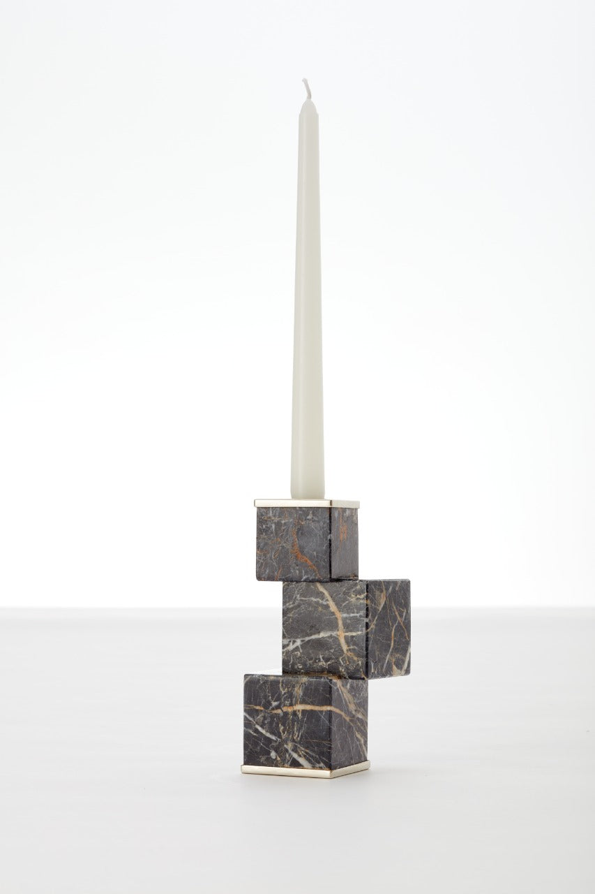 VERTIGO Onyx Candleholder