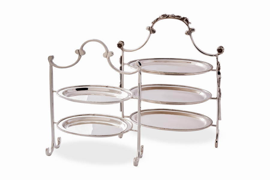 Cake Stand with 2 Plates