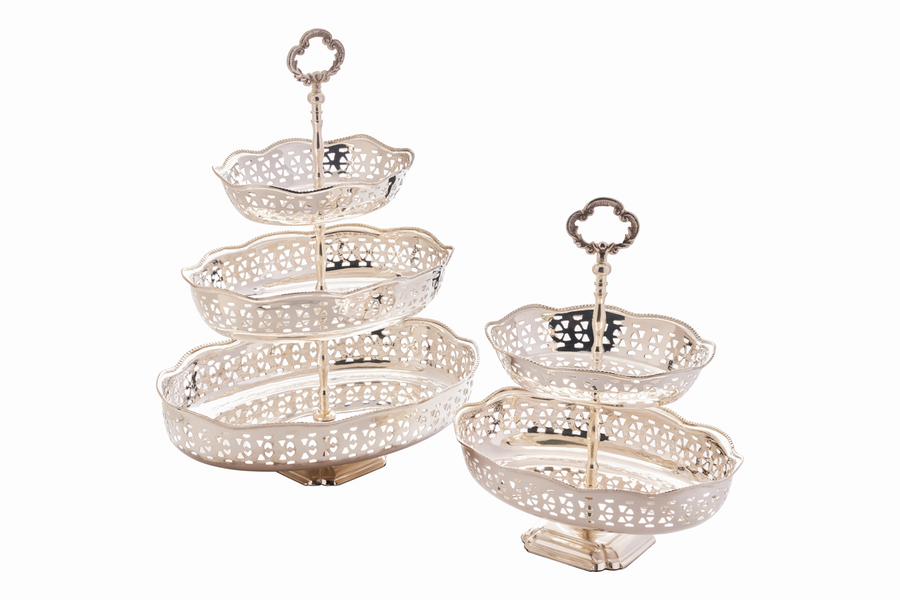 Cake Stand 3 Oval Plates