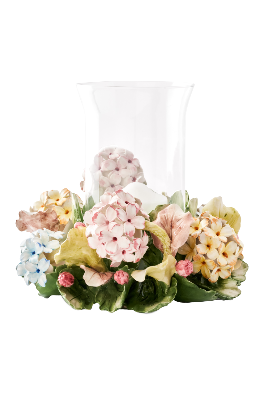 Flambeau Hydrangeas Candleholder